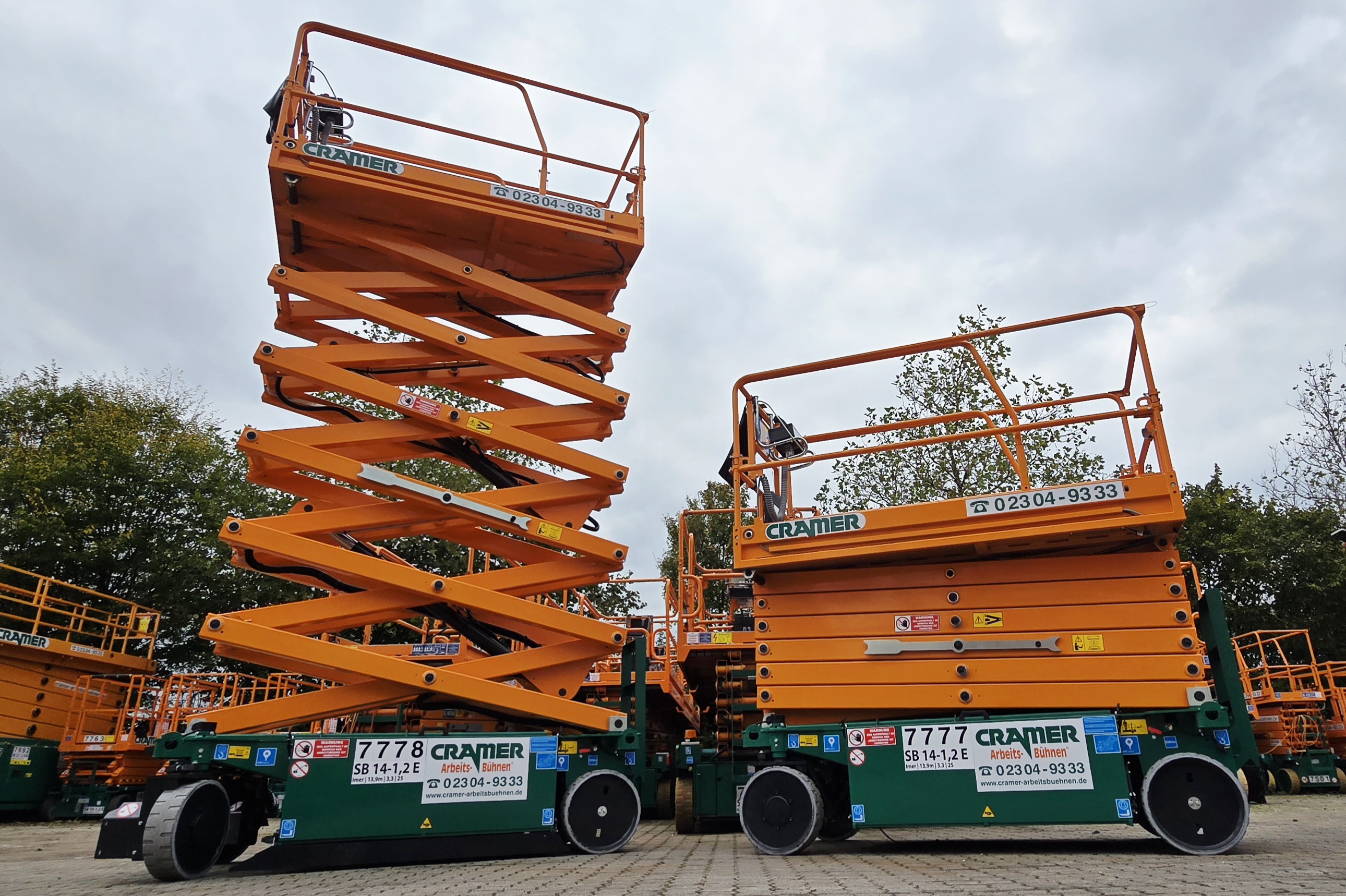 Cramer Arbeitsbühnen expands rental fleet with 22 new scissor lifts from IMER Access