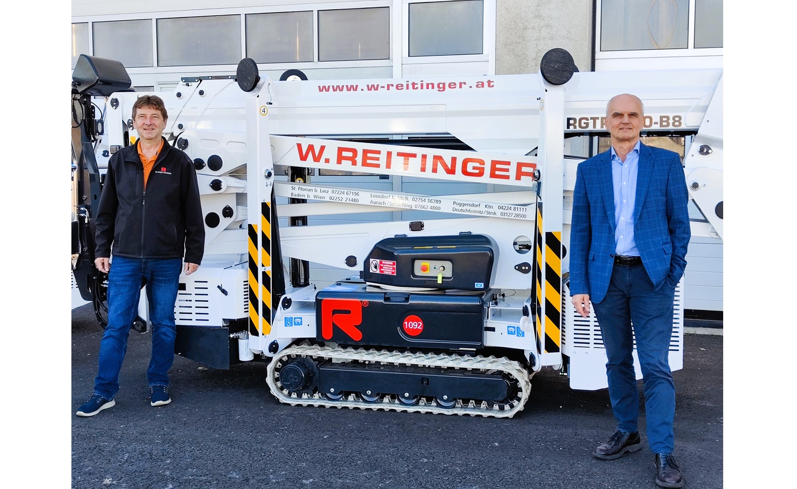 W. Reitinger GmbH adds a new manufacturer to its spider lift fleet with four units of the new 20 m R20 DA from IMER Access
