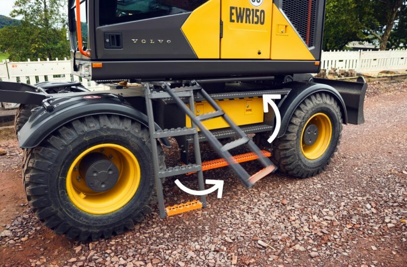 Swing into action - Volvo Construction Equipment unveil their new generation EWR150 and EWR170 short swing wheeled excavators