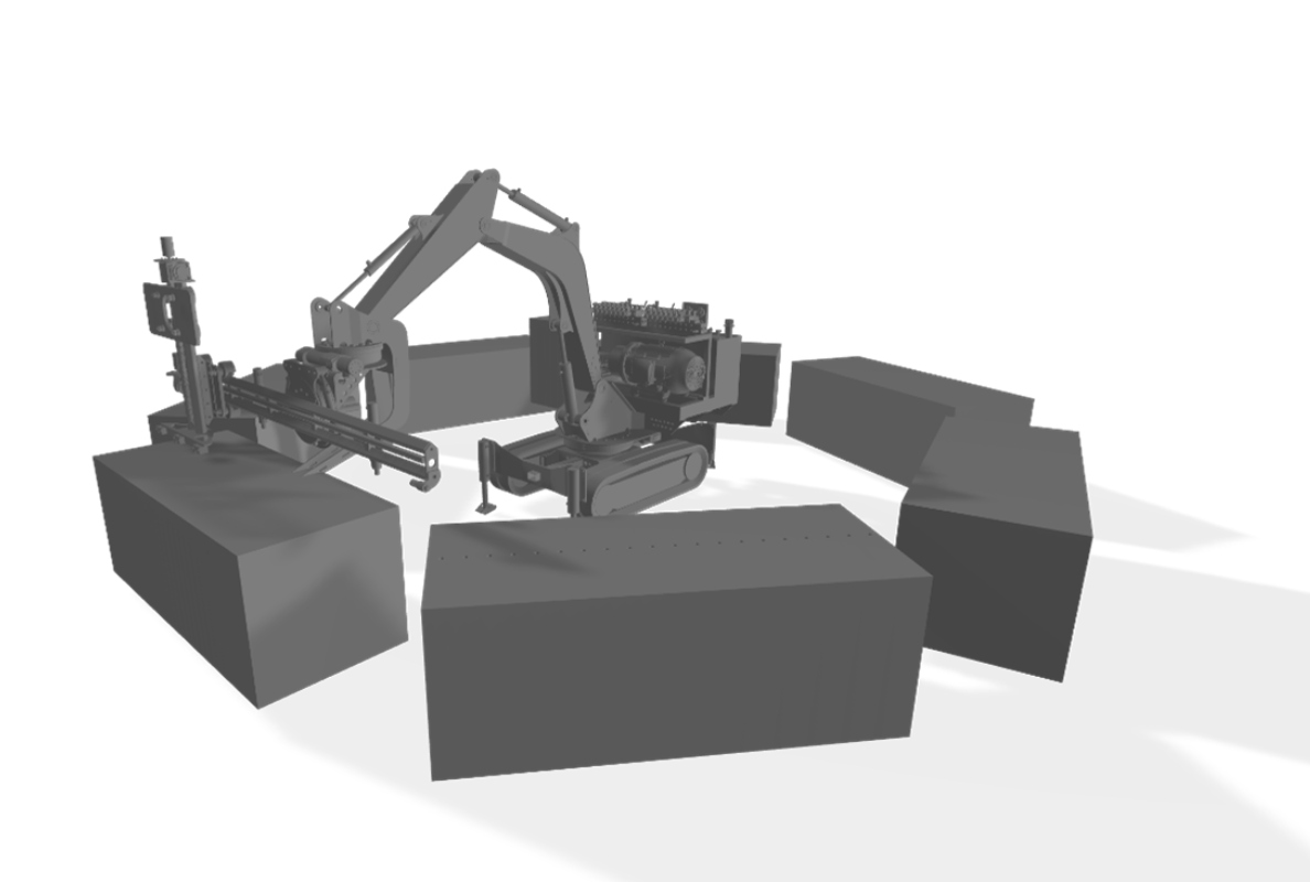 SEGEDA, New EPO-24-3MP Crawler Drill Rig