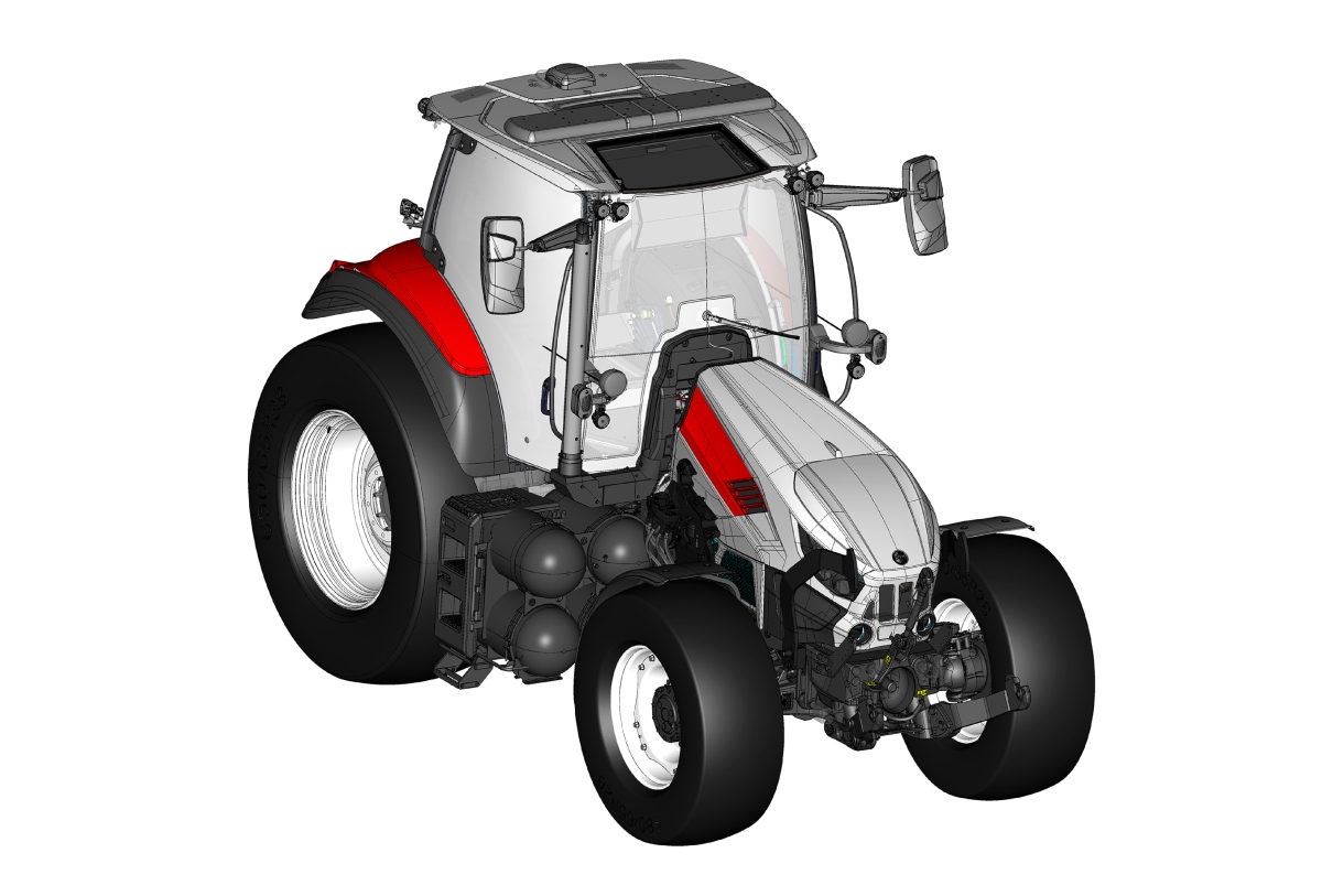 STEYR Tractor - New HYTRAC Research Project