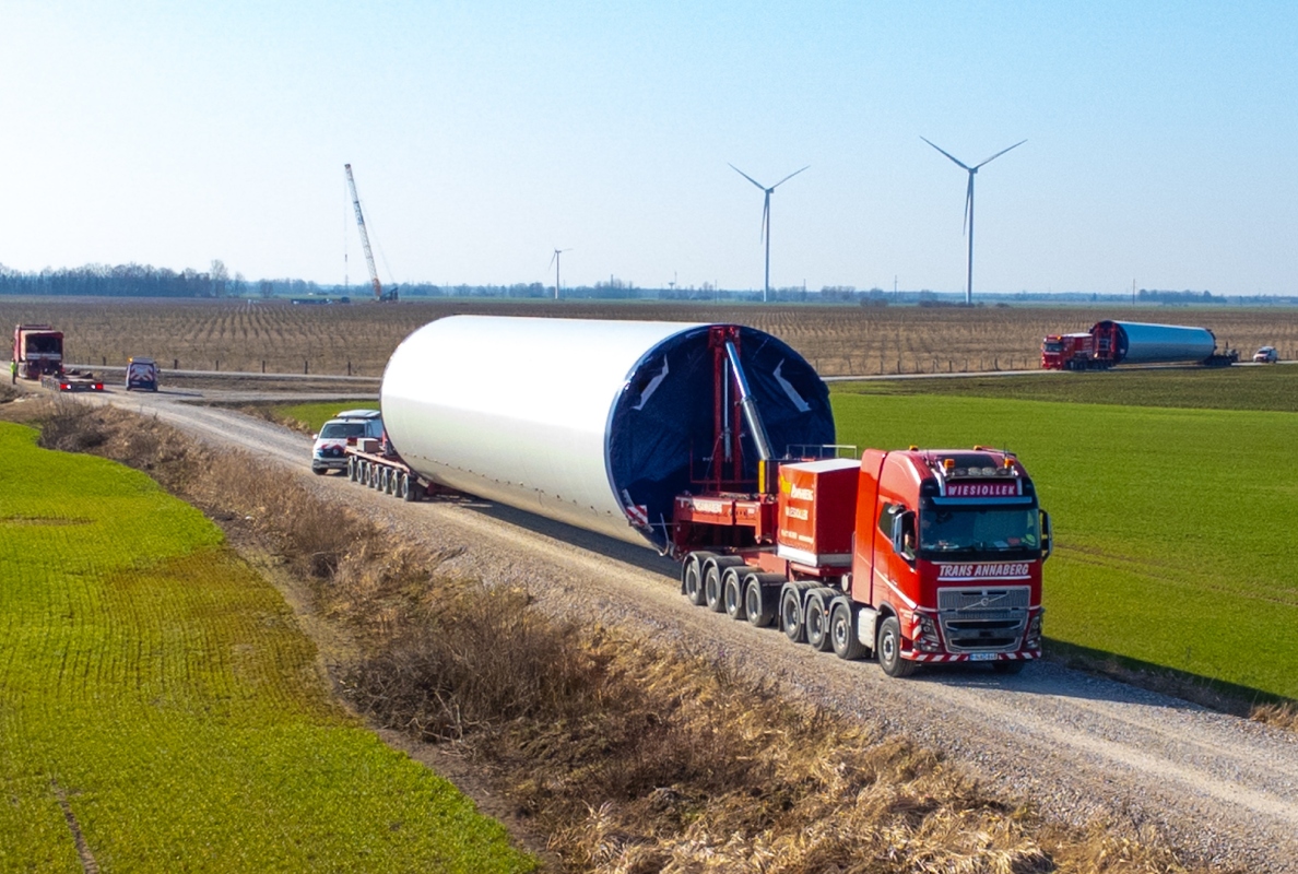 Mega Windmill Trailer XXL (MWT-XXL) Transannaberg from Poland