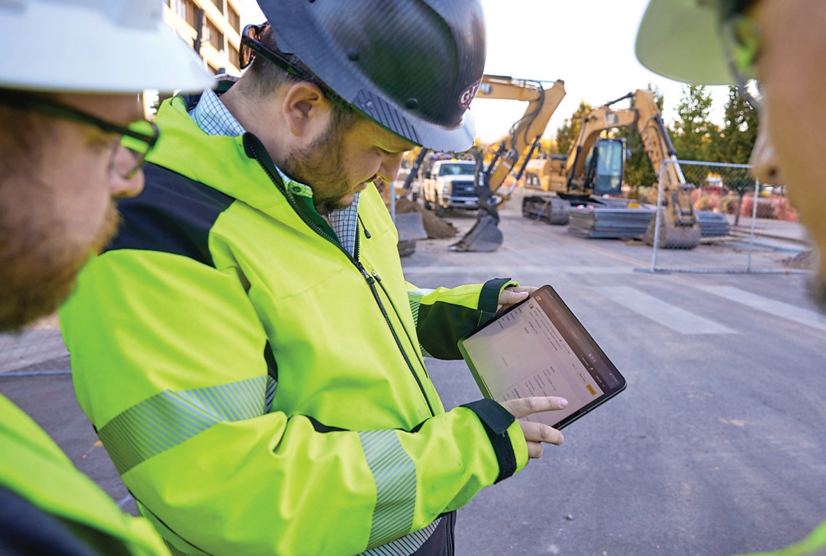 VisionLink® fleet managment on the jobsite.