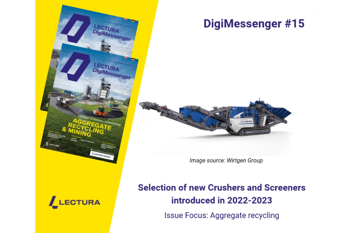 Selection of new Crushers and Screeners introduced in 2022-2023