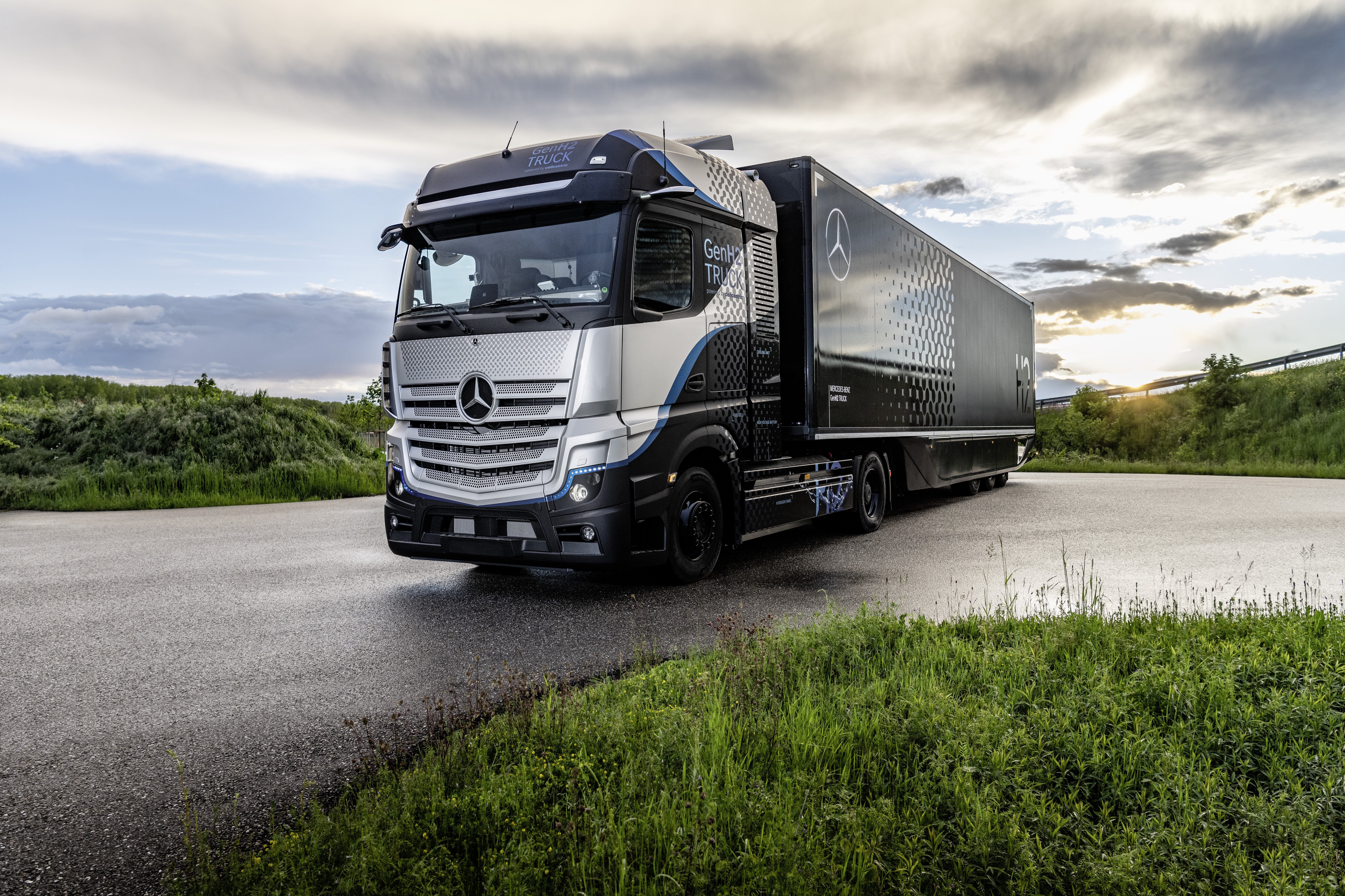 Daimler Trucks begins rigorous testing of its fuel-cell truck <br> Image source: Daimler Truck AG