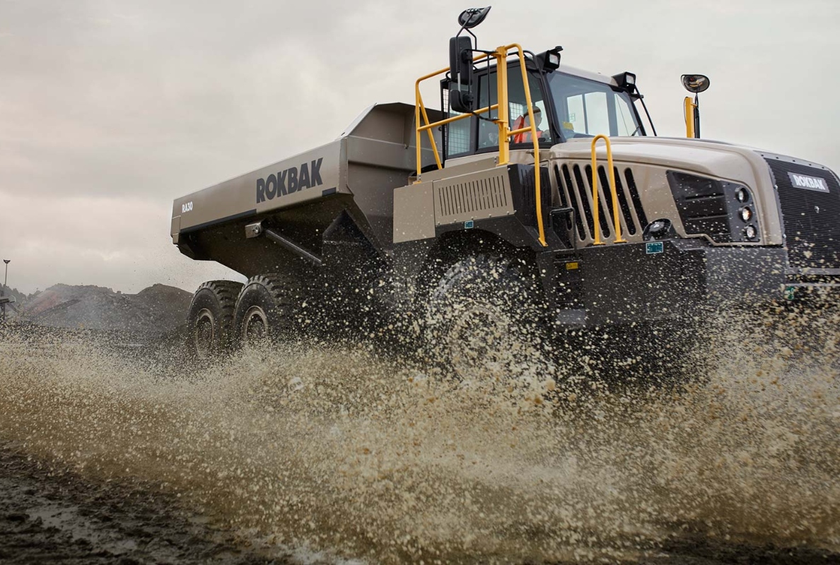 Customers use the RA30 at quarries, infrastructure developments and commercial construction projects.