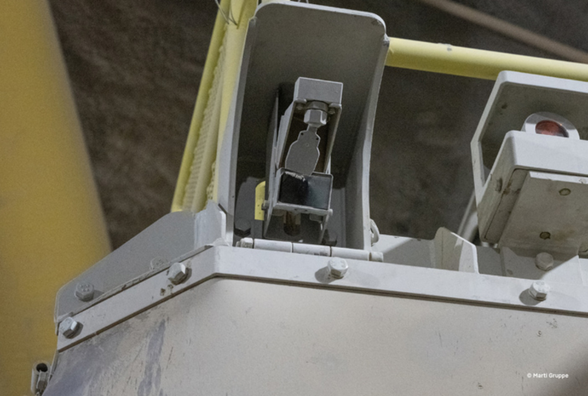 Sandvik's innovative air nozzle solution prevents the formation of an opaque layer on the camera, ensuring a clear view.