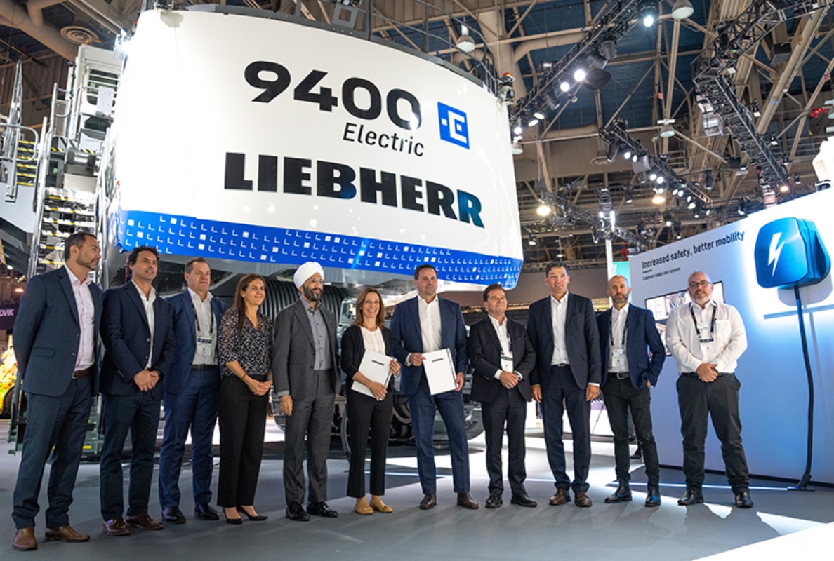 BHP and Liebherr at MINExpo 2024.