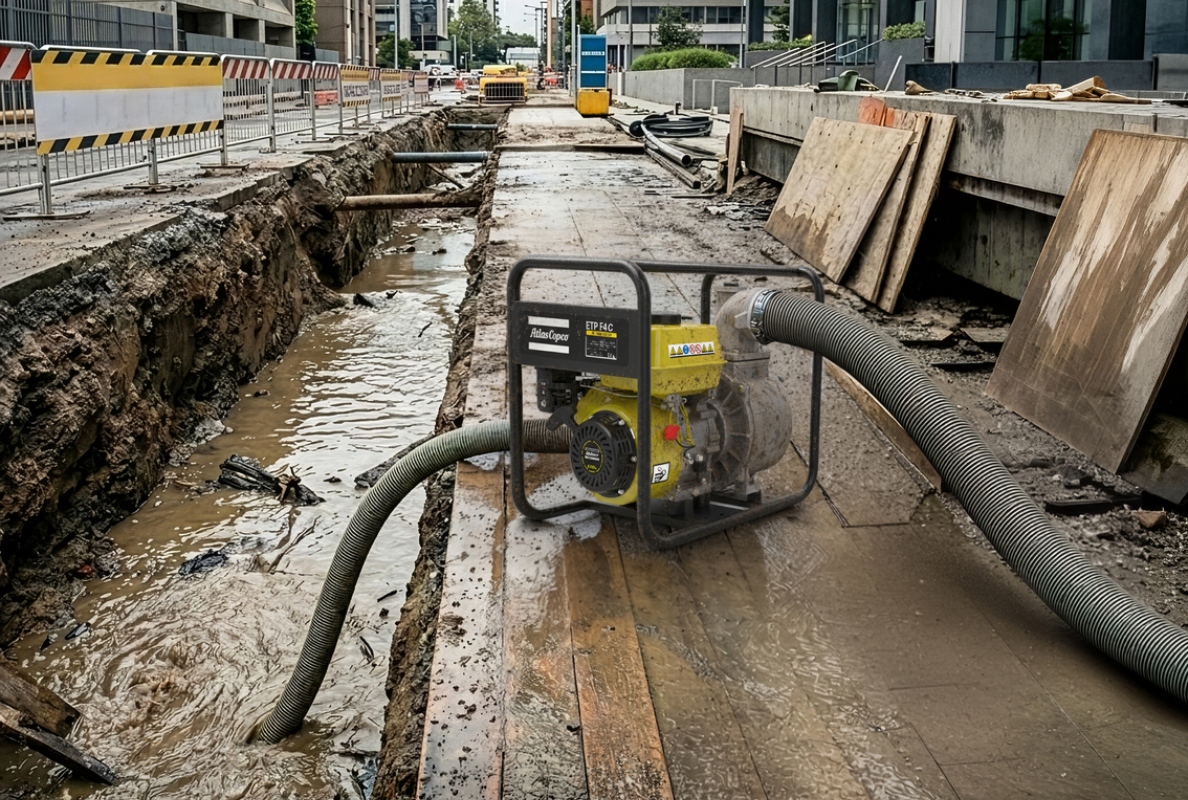 Atlas Copco ETP F40 F in action