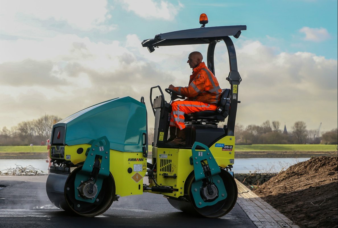Ammann tandem roller eARX 26-2