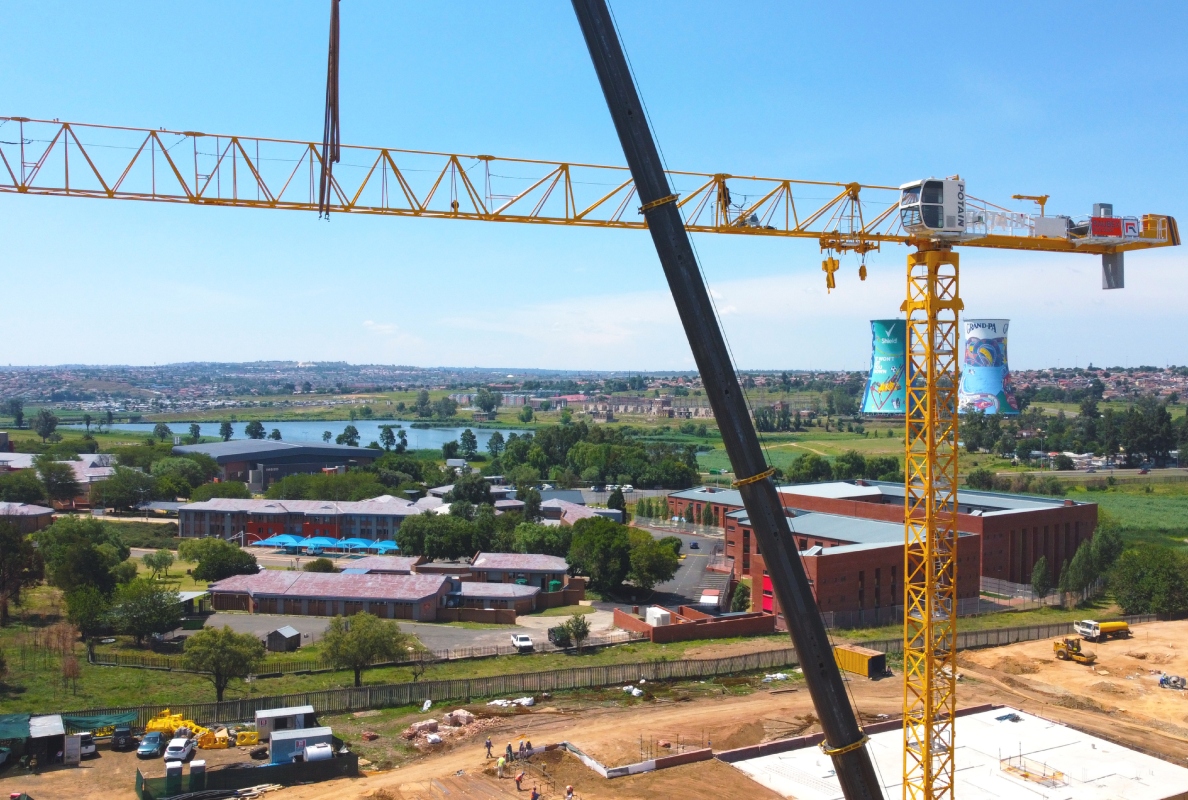 The Potain MCT 185 delivers strong performance, backed by expert support from Crane and Hoist Equipment.