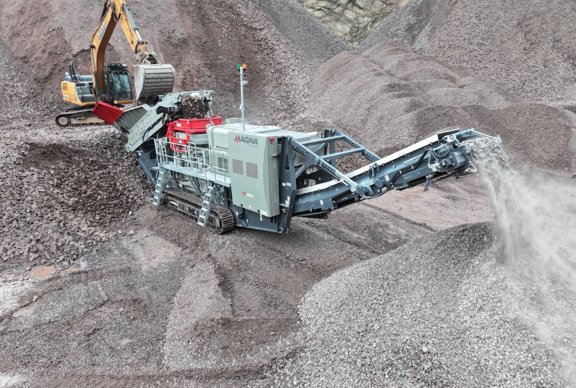 The MT400C, set to play a key role in Georgia's quarry operations.