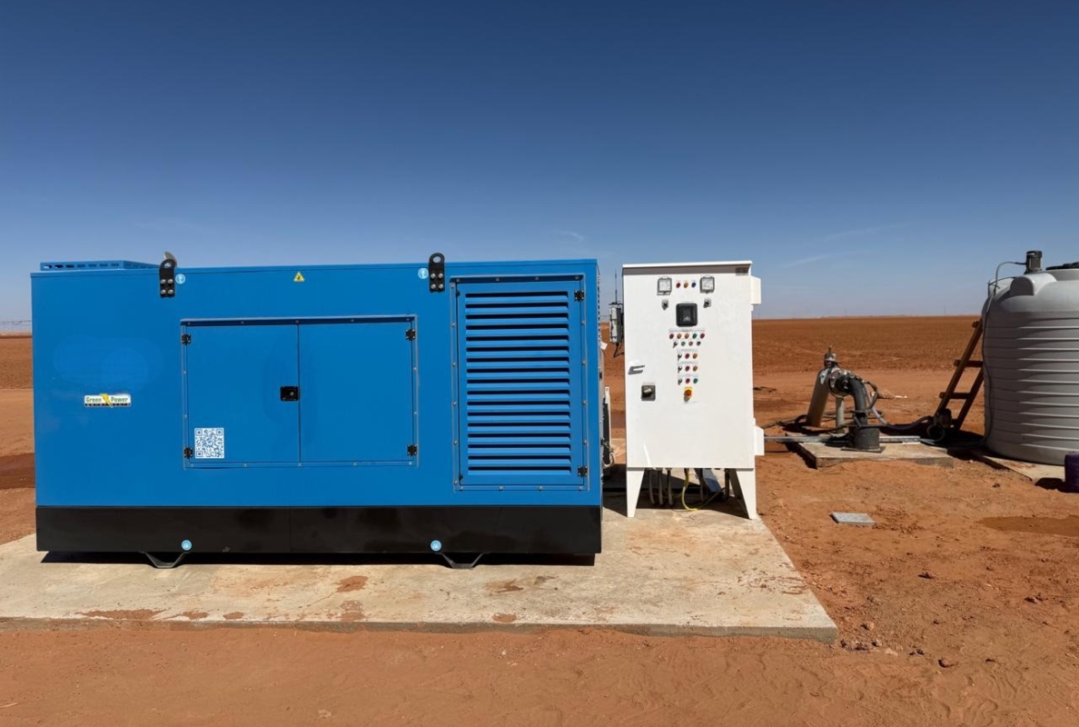 Gensets working in Algeria
