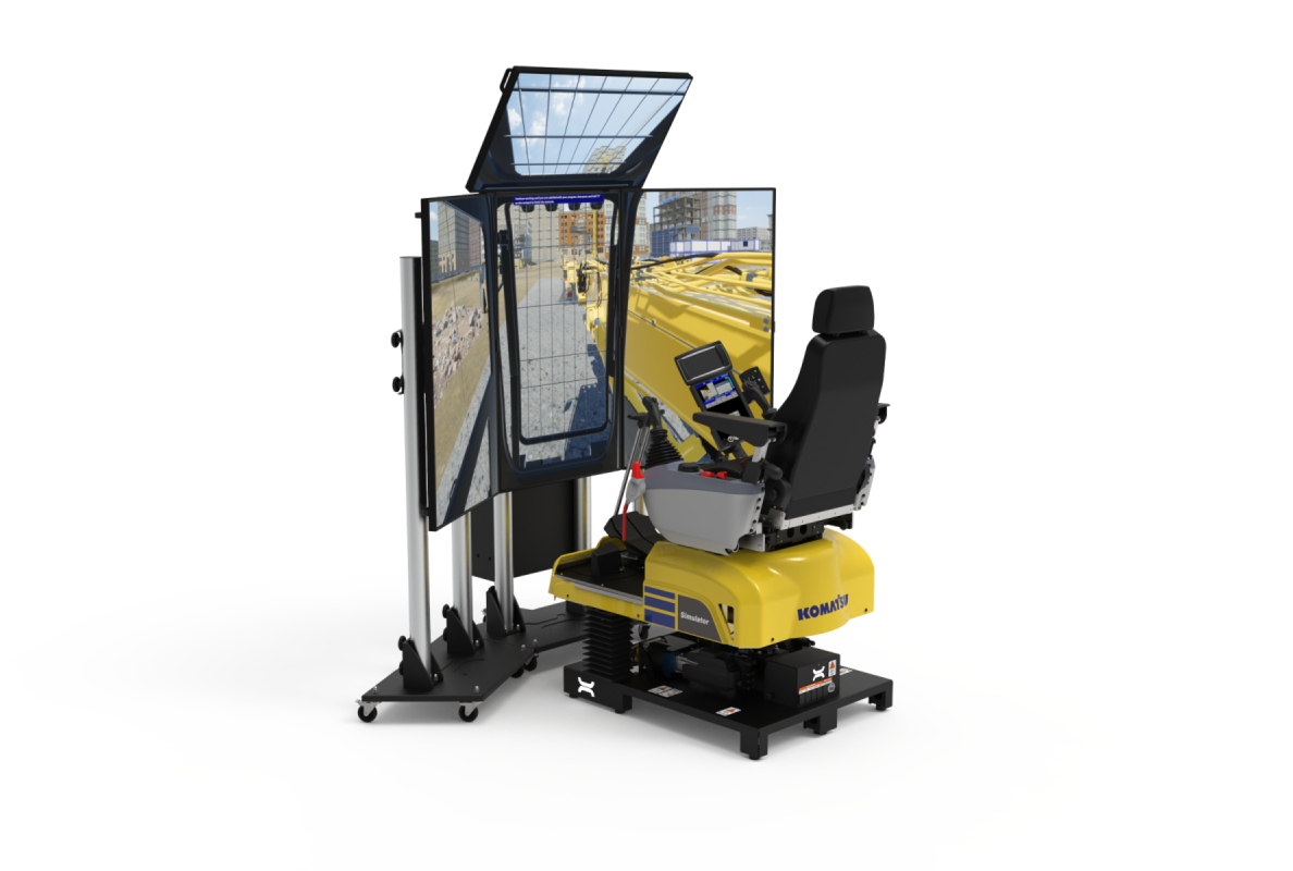 Demolition simulator K100 with screens