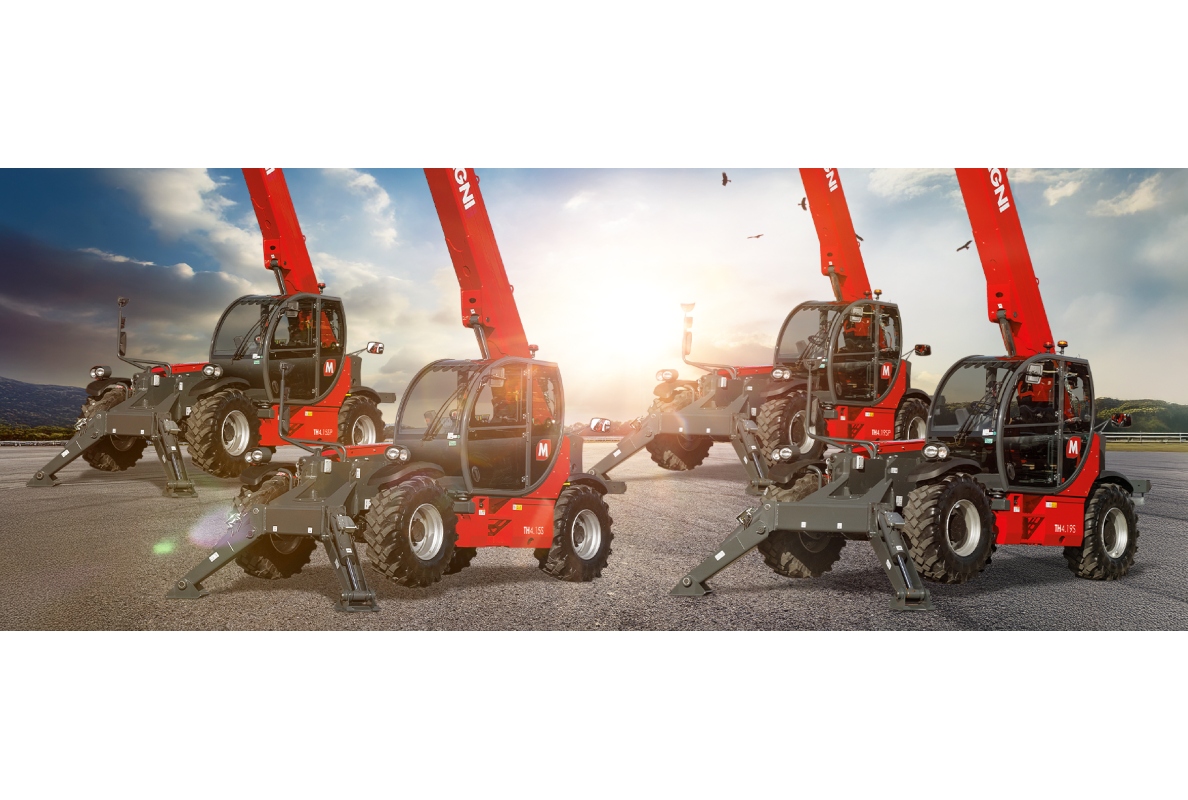 New MAGNI TH 4.15 and 4.19 S / SP telescopic handlers