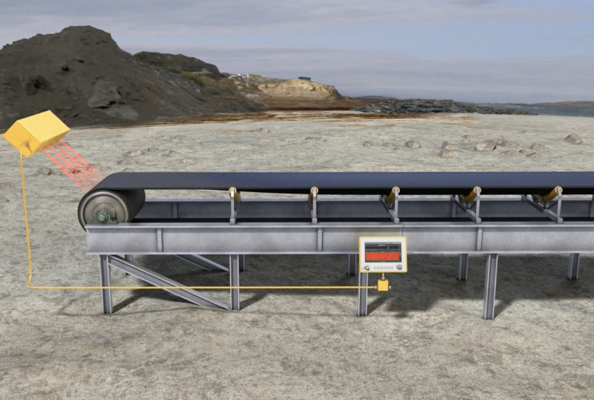 CONTI SurfaceProtect monitors conveyor belt for cuts and large impact damage events.