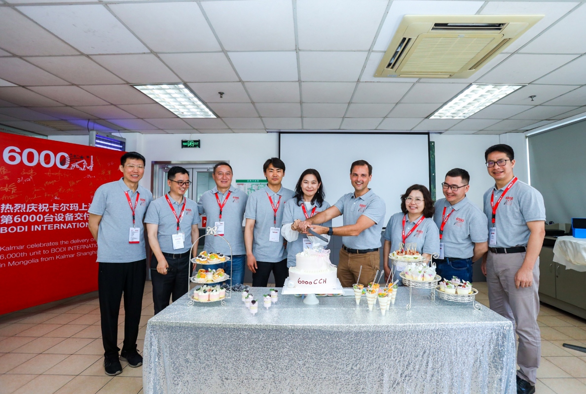Celebrating the achievement