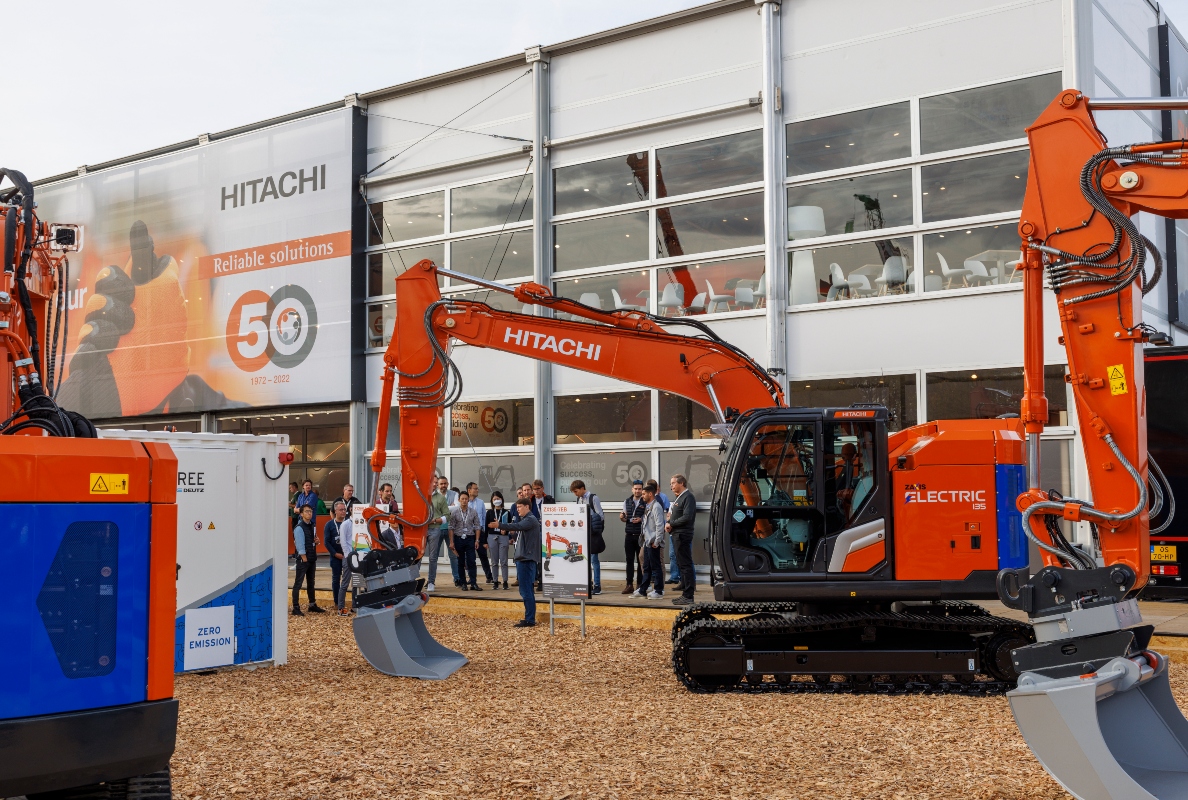Hitachi on Bauma 2022