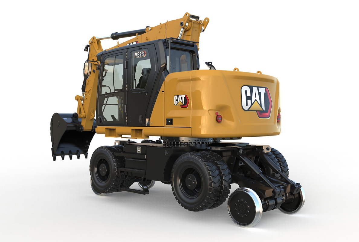 Caterpillar M323 rendering