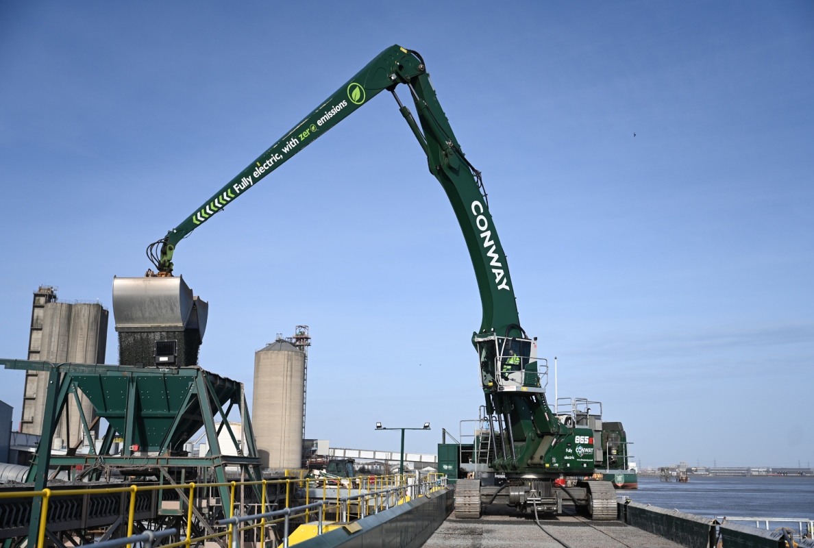 Unload ship in 6 hours and reduce energy consumption