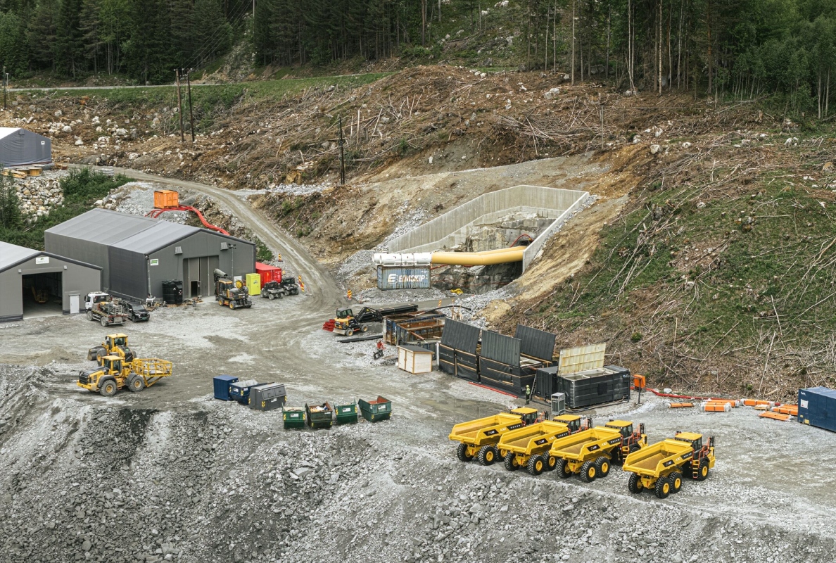 LNS in Norway becomes world’s first to deploy Volvo A30 Electric at hydropower project