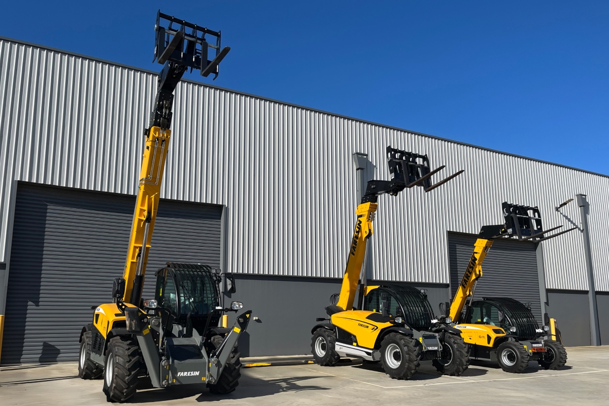 Faresin telehandlers range for Haulotte
