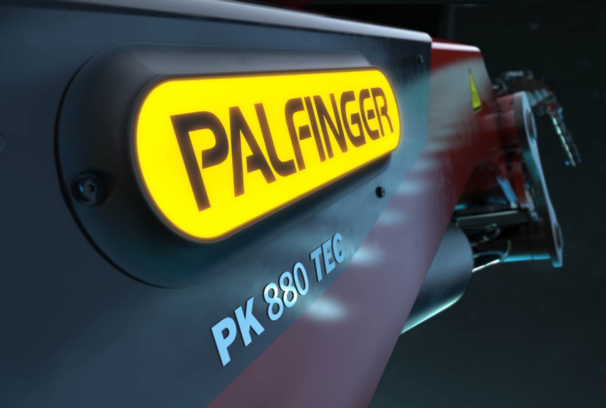 Less weight, compact size, more power – this is the new PK 880 TEC loader crane. It combines first-class precision, maximum efficiency and extensive lifting power.