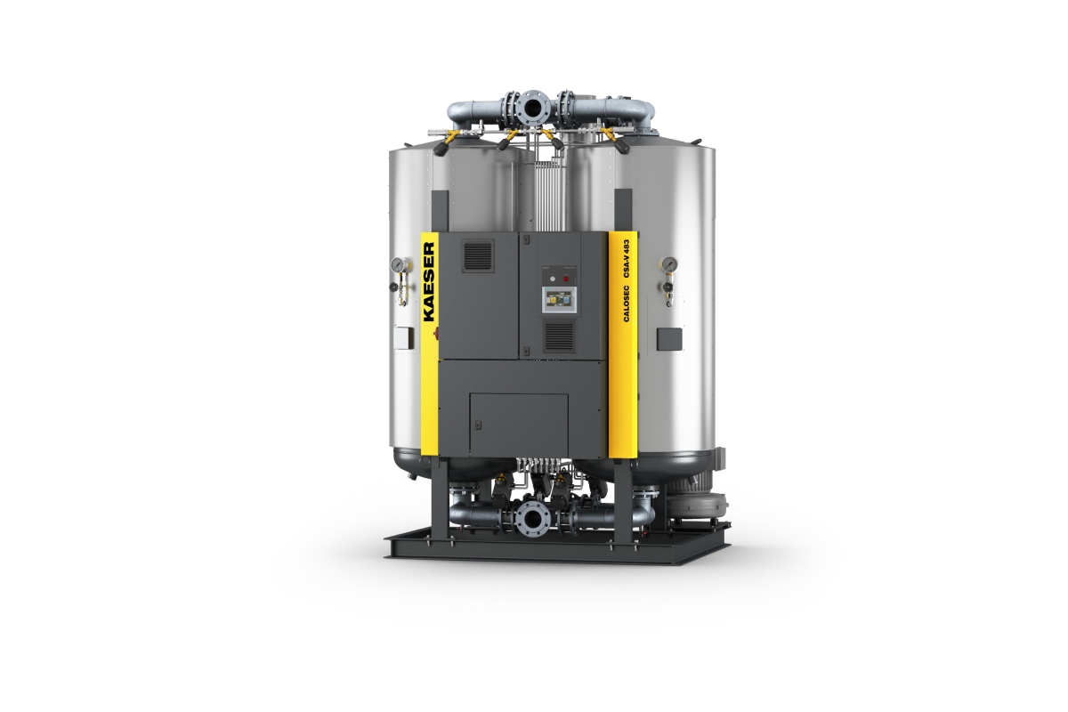 The heat-regenerated desiccant dryers Calosec are a particularly dependable and energy-efficient solution for especially sensitive sectors such as the semiconductor industry.