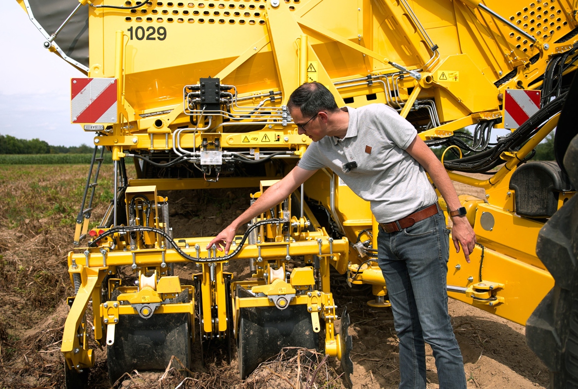 ROPA Keiler 2 RK22 damper mount, damper drums, disc harrow