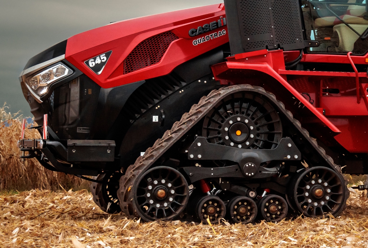 Case IH Quadtrac heavy duty suspension detail