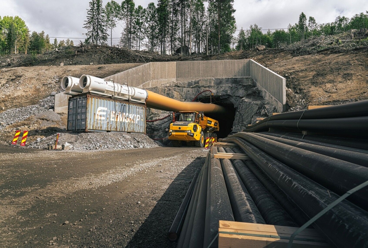 LNS in Norway becomes world’s first to deploy Volvo A30 Electric at hydropower project