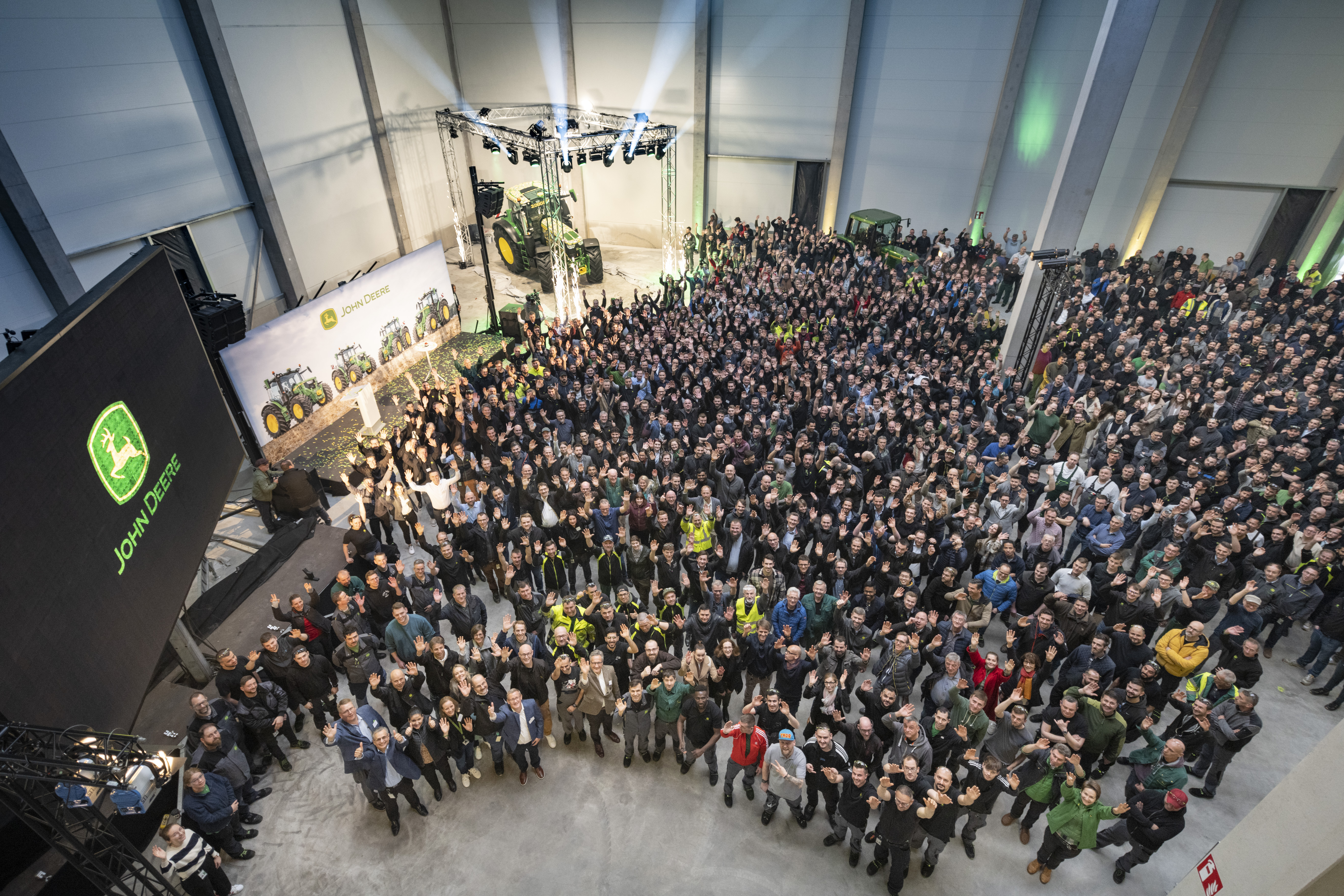 John Deere marks two million Mannheim tractor