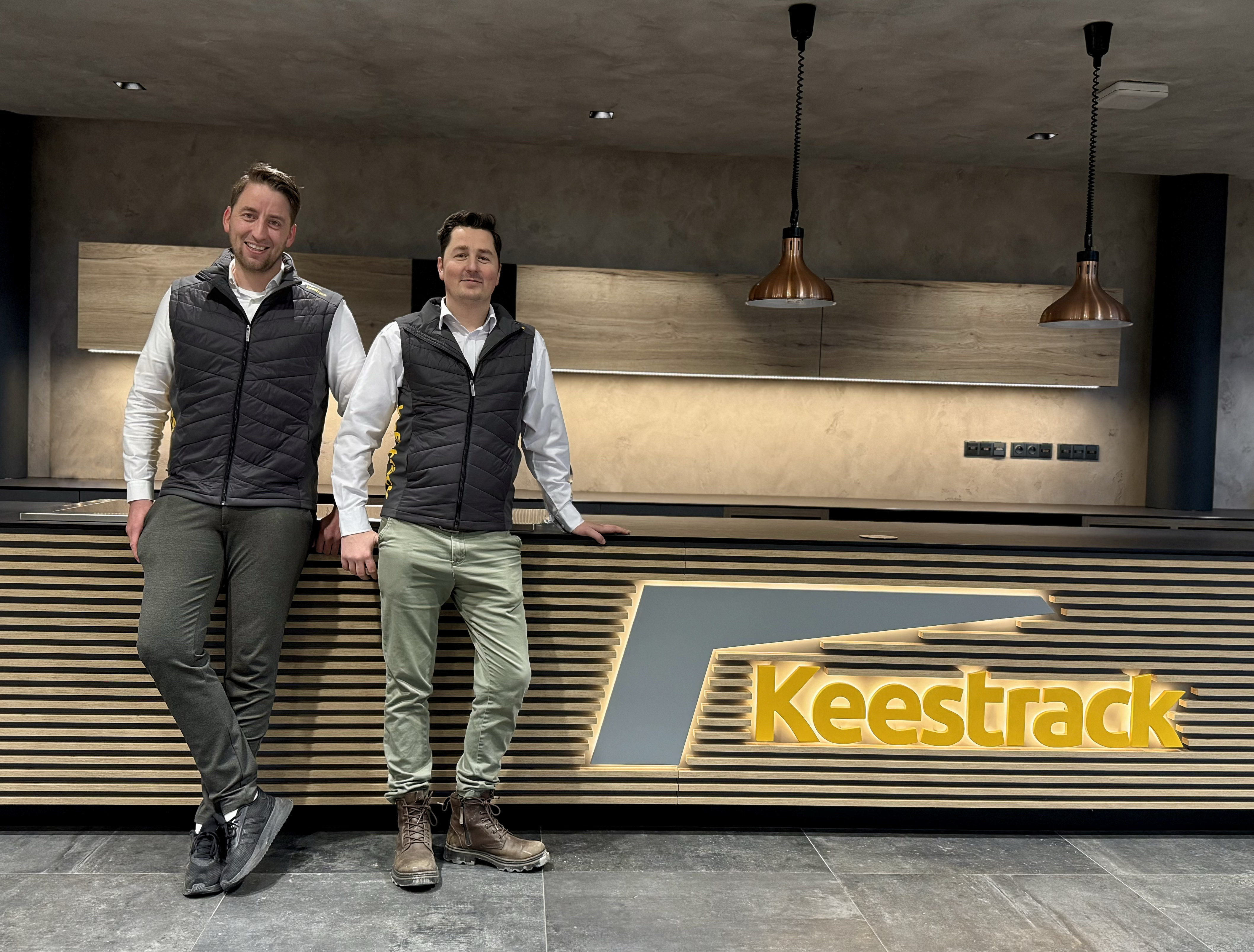 Both sons, (left to right) Frederik and Peter Hoogendoorn run the family business.