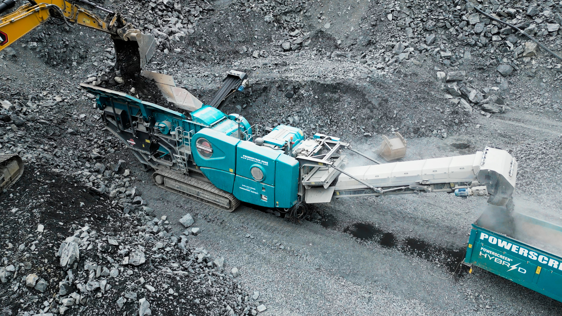 First Powerscreen Premiertrak 600E in Ireland Goes to Collen Bros