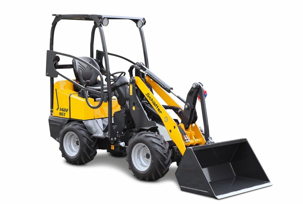 The new 1422 SGT compact loader takes care of tasks to reduce manual work for boosted productivity.