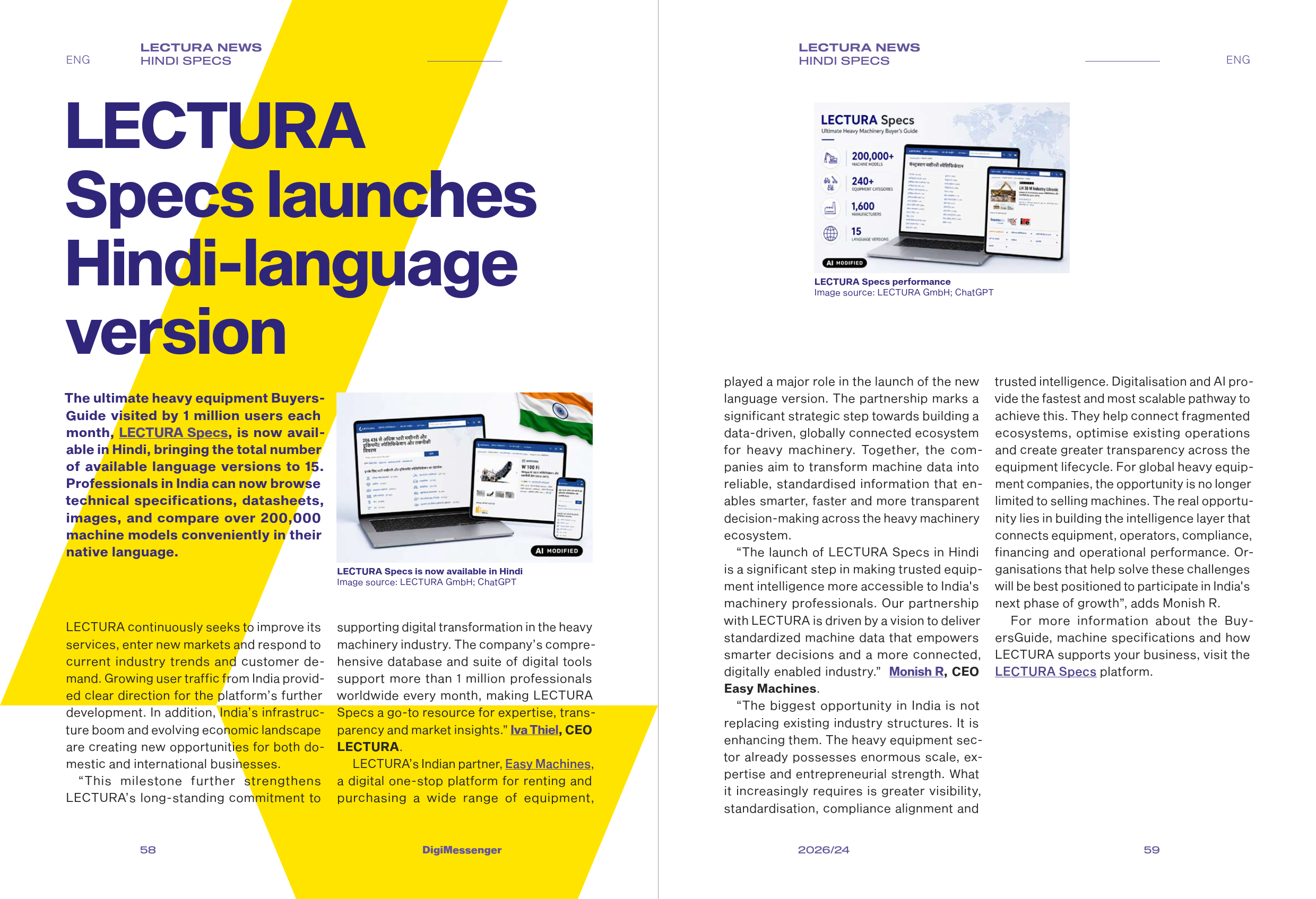 LECTURA launched Hindi Specs