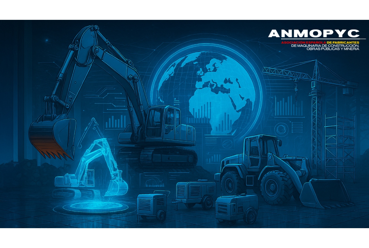 Construction machinery sales in Spain closed 2025 with a 10% increase, driven mainly by the production and compaction segments