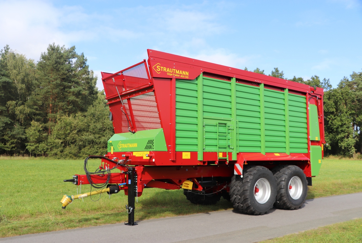 The Giga trailer now has a conical structure and is optionally available with 30.5 inch tires.