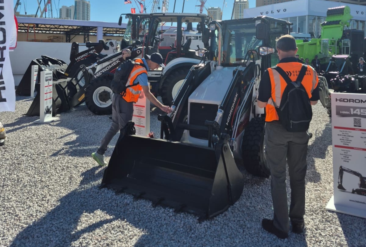 HİDROMEK brought its innovative solutions to the American market
