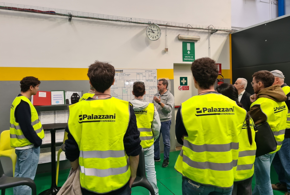Palazzani Industrie Hosts Engineering Students from the University of Brescia for a Training Day