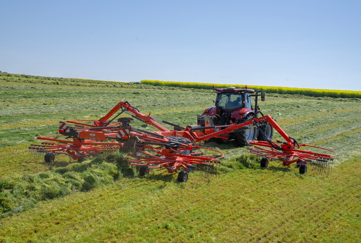 Quad-rotor rake GA 14231