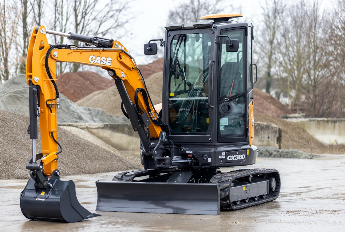 CASE Launches High Specification CX38D As 20th Model In Comprehensive Mini Excavator Line-Up