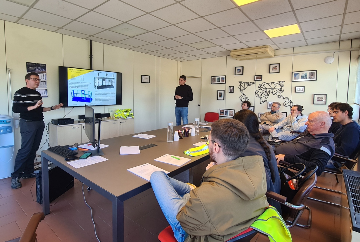 Palazzani Industrie Hosts Engineering Students from the University of Brescia for a Training Day