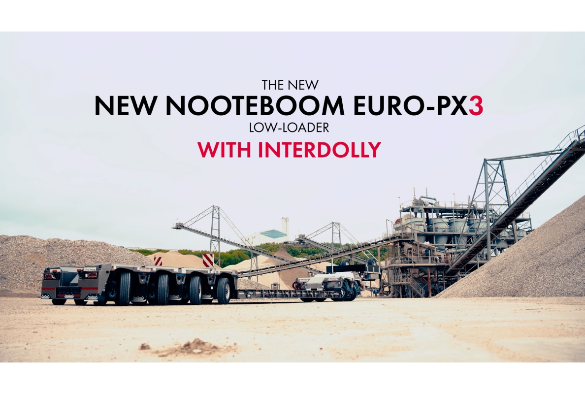 Nooteboom introduces new 2+4 EURO-PX3: More payload, more flexibility in special transport