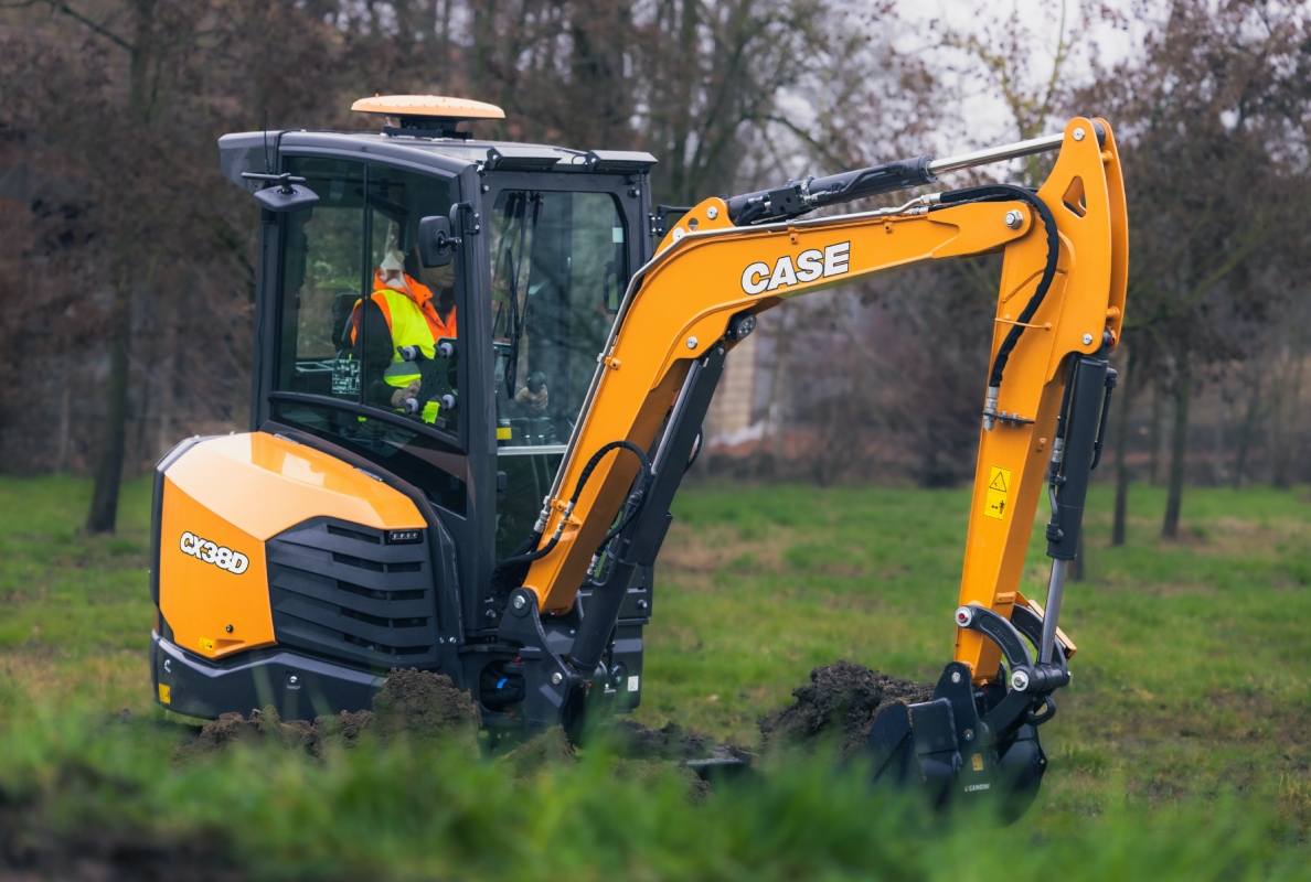 CASE Launches High Specification CX38D As 20th Model In Comprehensive Mini Excavator Line-Up