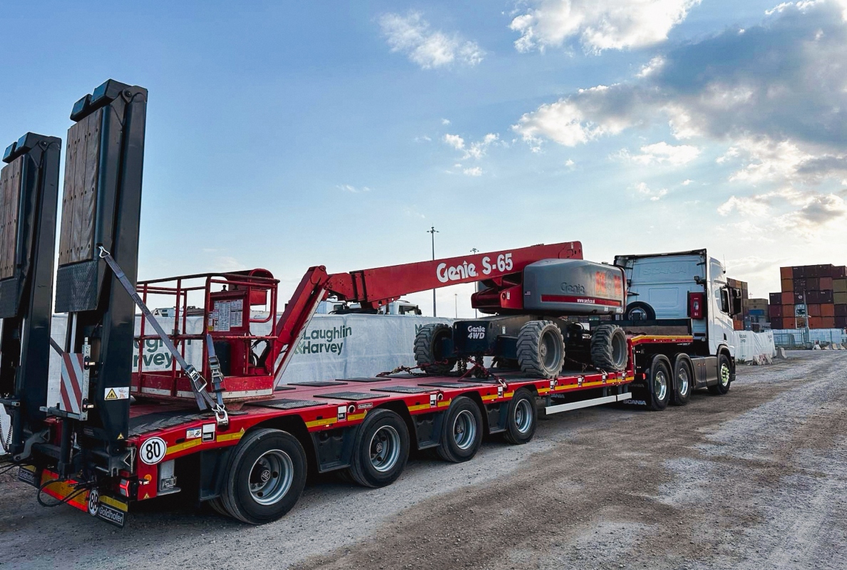 Already in action: The first »STEPSTAR« Z on UK roads.