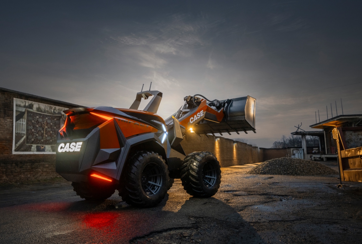 CASE Construction Equipment Unveils Impact: A Compact Wheel Loader Concept at Bauma 2025