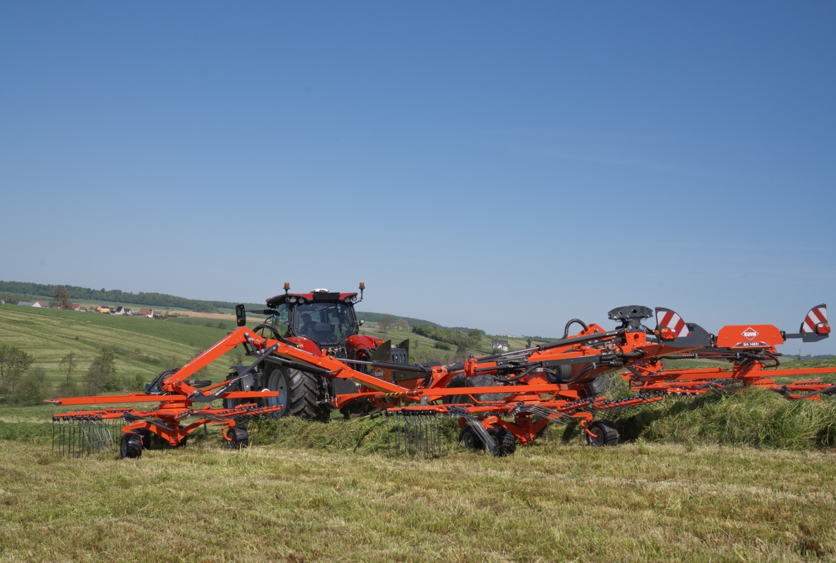 Quad-rotor rake GA 14231
