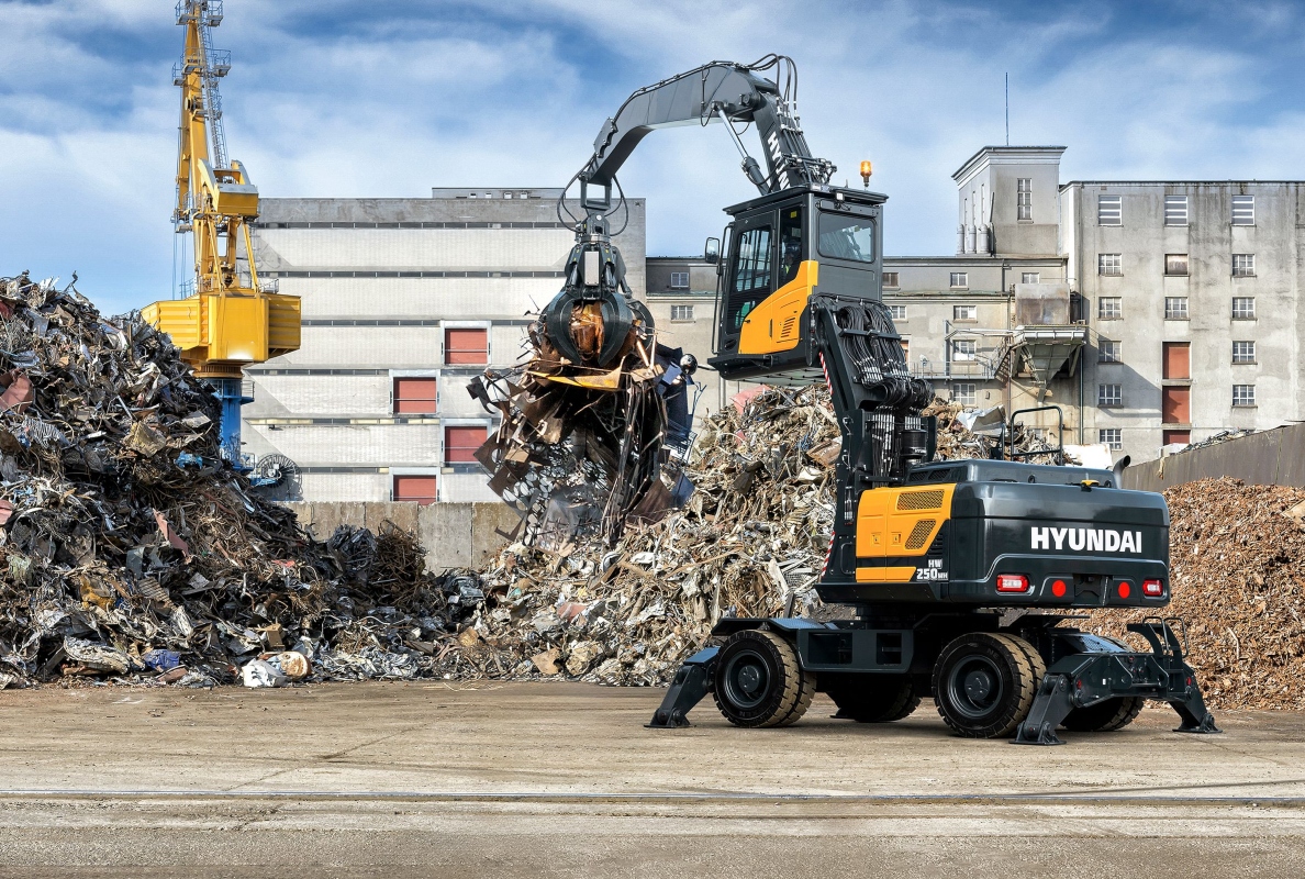 Hyundai extends its reach with material handler