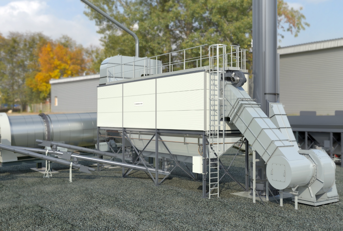 At bauma 2025, Benninghoven once again presents a dust collection solution from in-house production.